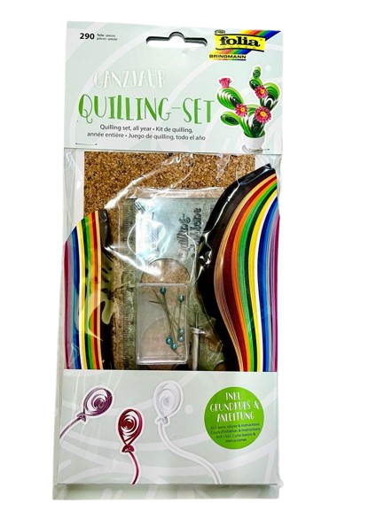 Sada ke tvoření - QUILLING SET- "Celý rok"- 290 dílů