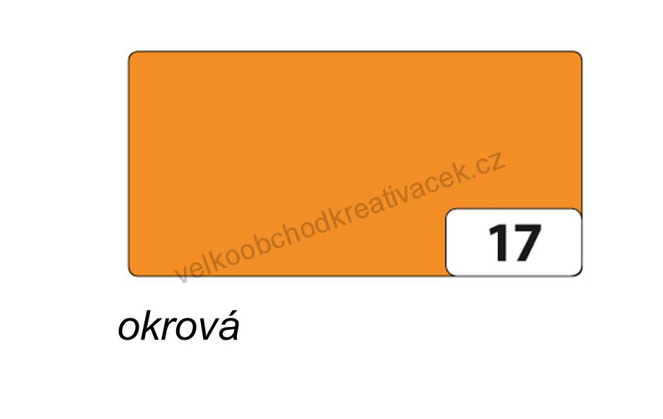 Barevný karton - 220 g/m2 - DIN A4 - 1 list - OKROVÁ