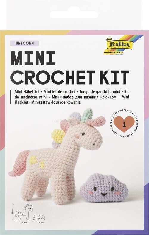 Kreativní sada na háčkování pro děti - JEDNOROŽEC