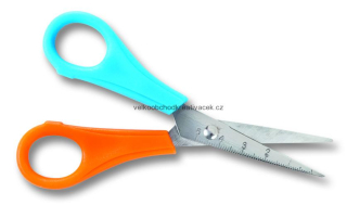 Dětské nůžky - délka 13,5 cm - špičaté - pro leváky