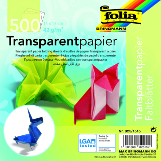 Origami papír 15x15 cm 100 archů v 10ti barvách