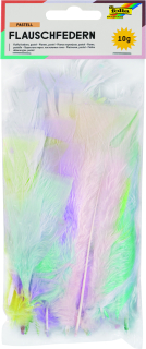Peříčka - flaušová - pastelové barvy - 10 g